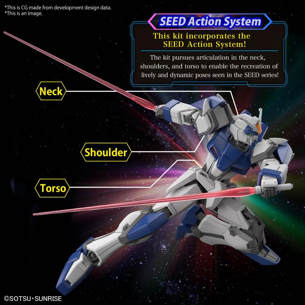 GUNDAM SEED FREEDOM - HG 1/144 Duel Blitz Gundam - Model Kit
